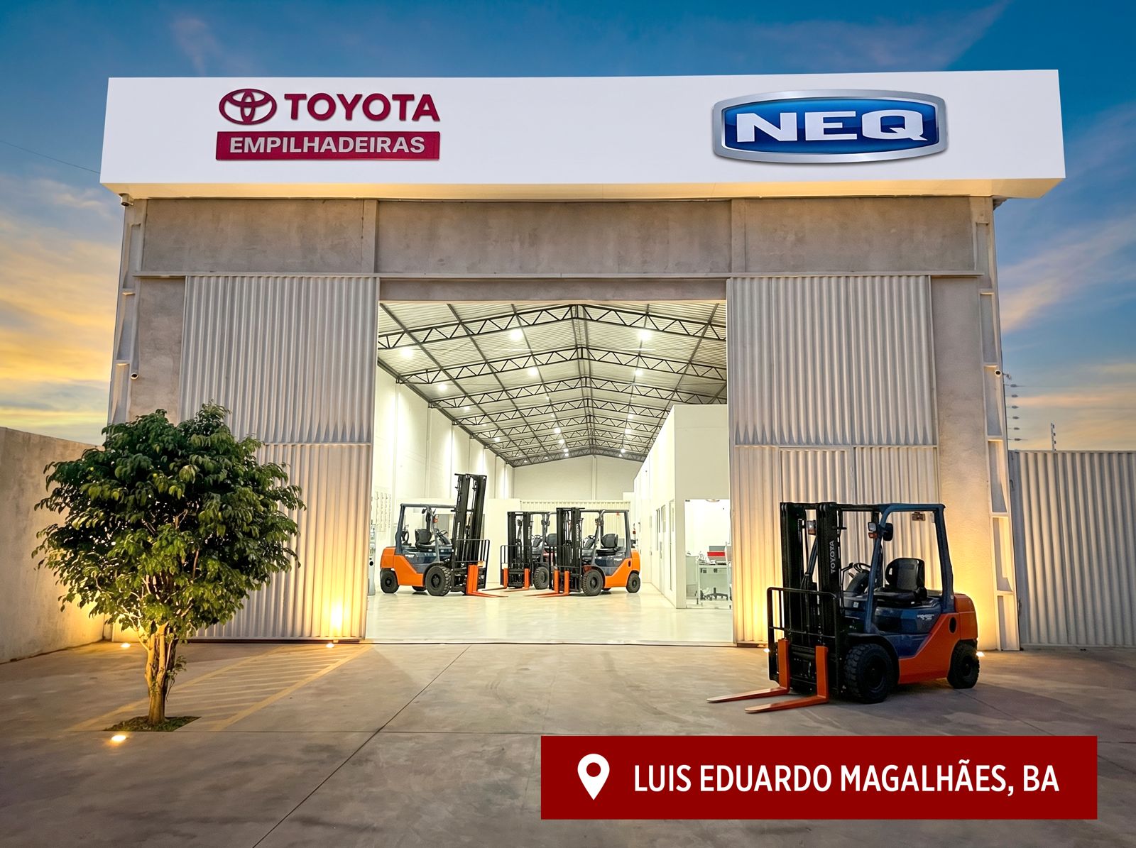 NEQ Equipamentos – Fachada da Loja